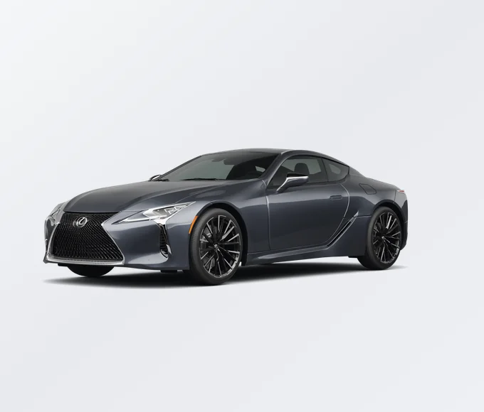 Lexus LC 500 2025 lease deal in NYC — front view
