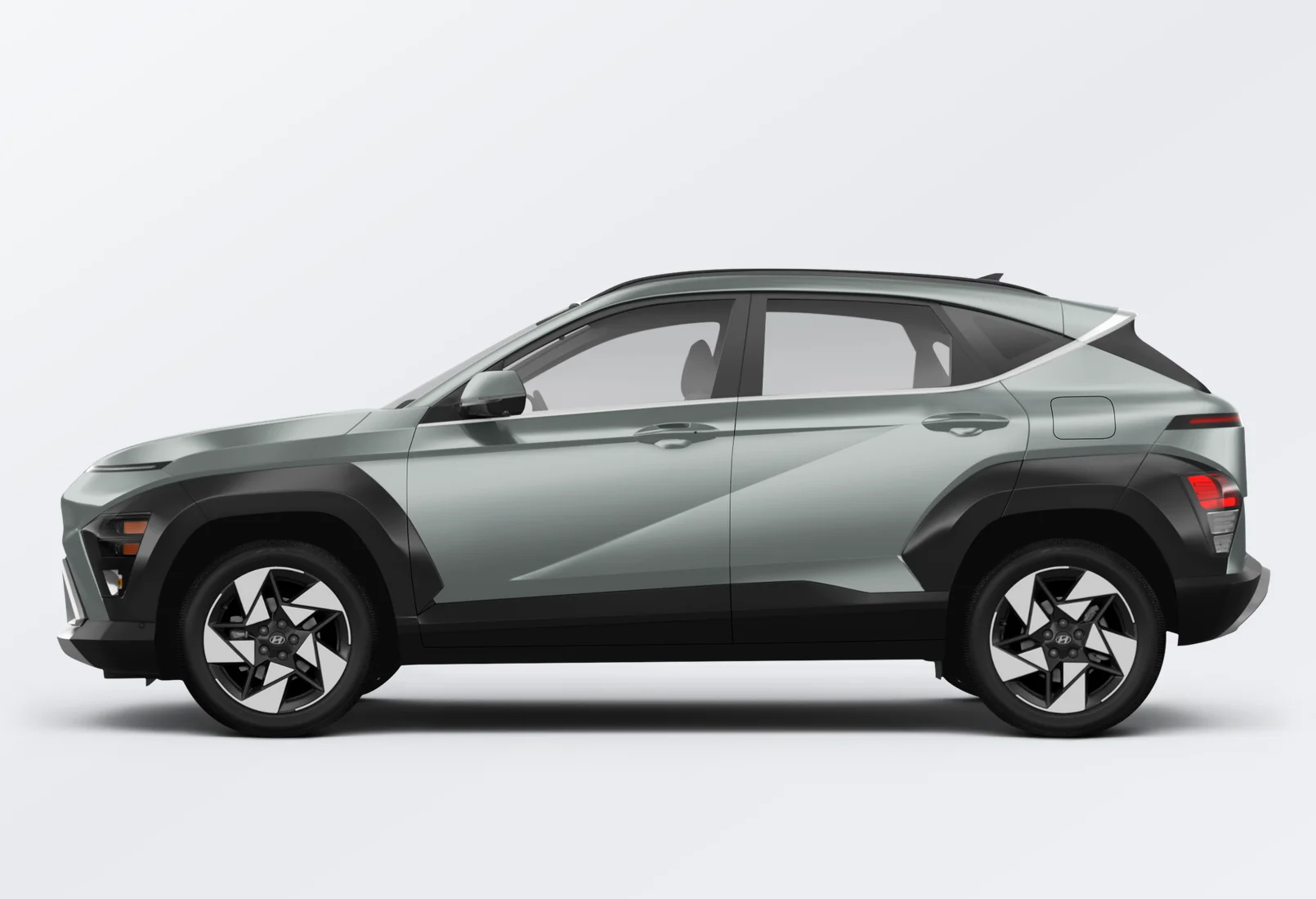 Hyundai Kona 2026 lease deal in NYC — side view