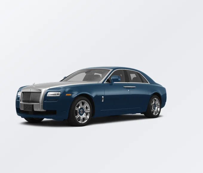 Rolls-Royce Ghost 2025 lease deal in NYC — front view