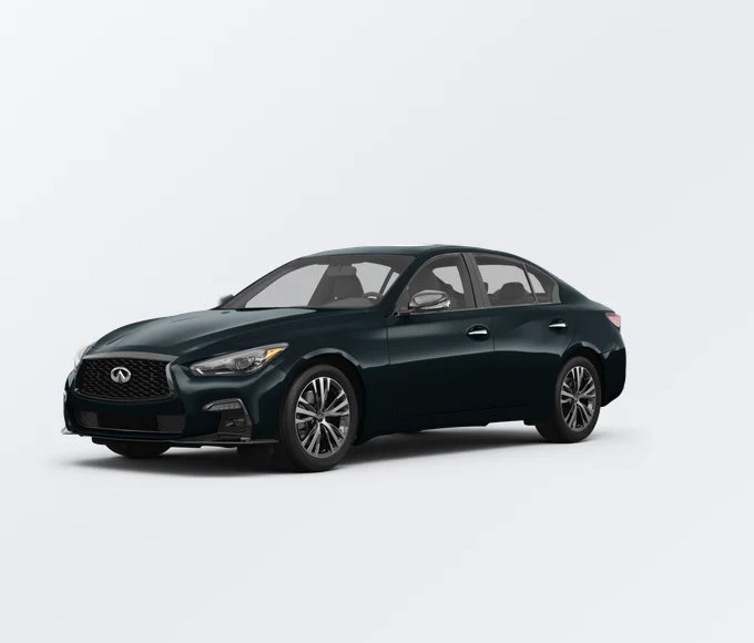 Infiniti Q50 2024 lease deal in NYC — front view