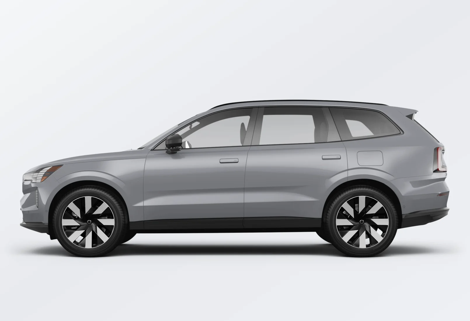 Volvo EX90 2026 lease deal in NYC — side view