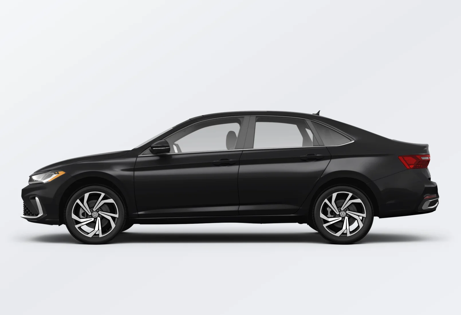 Volkswagen Jetta 2026 lease deal in NYC — side view