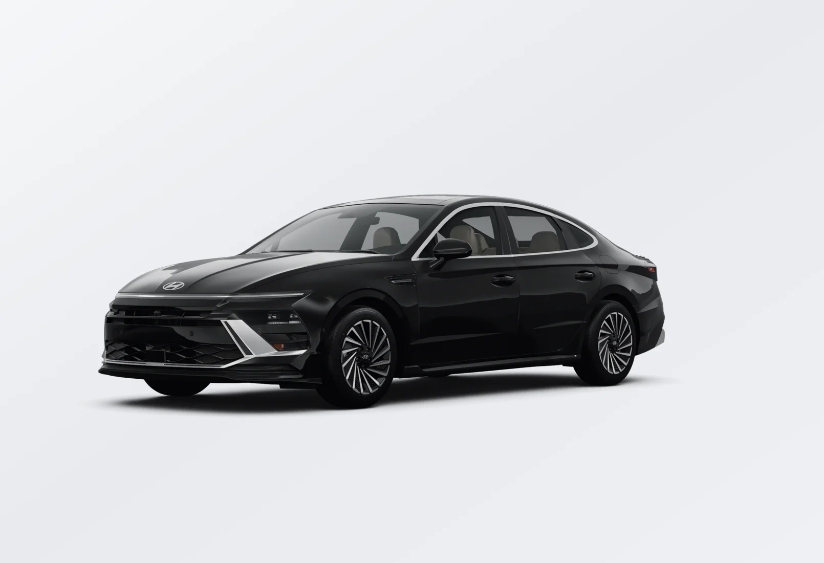 Hyundai Sonata Hybrid 2025 lease deal in NYC — front view