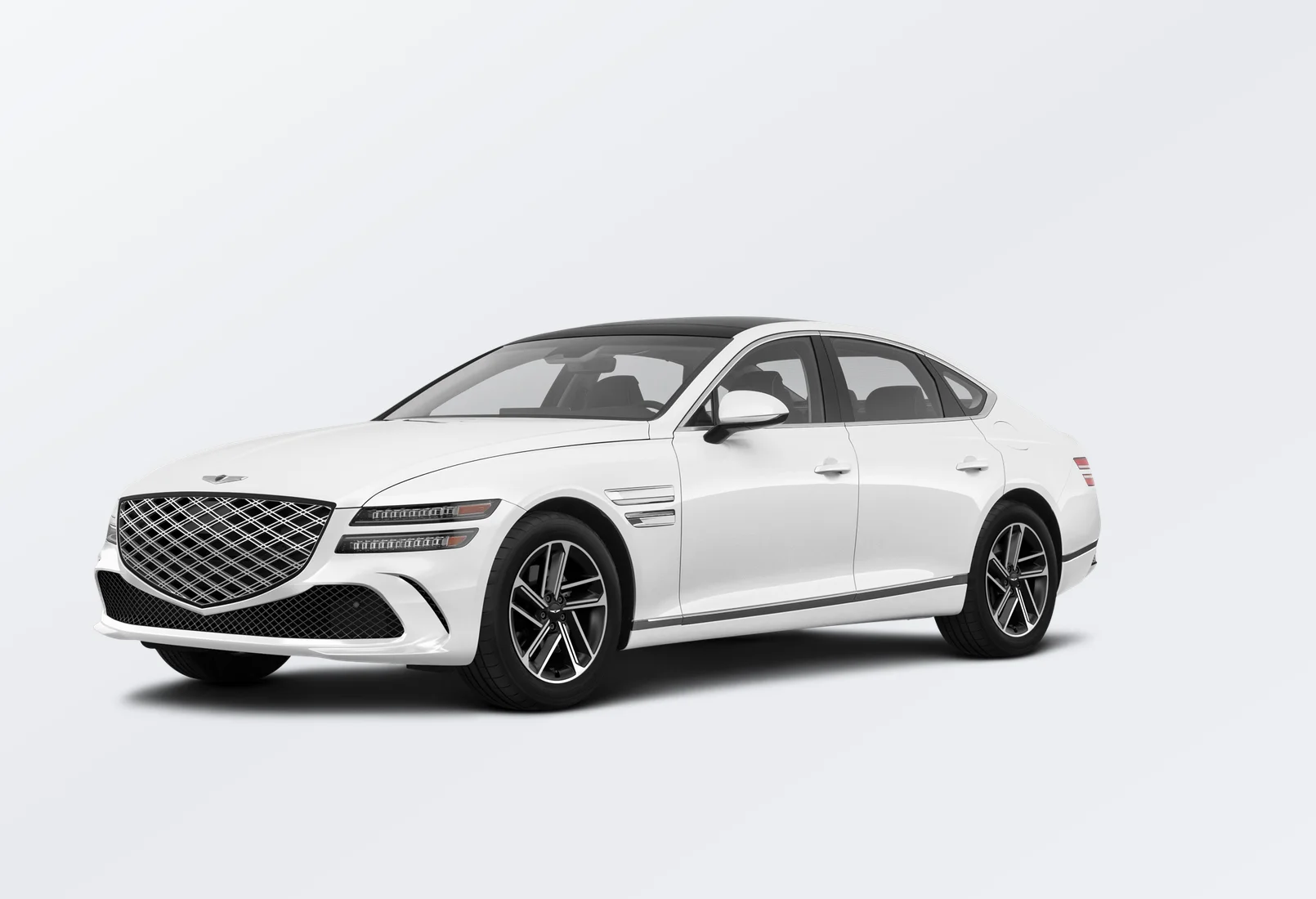 Genesis G80 2026 lease deal in NYC — front view
