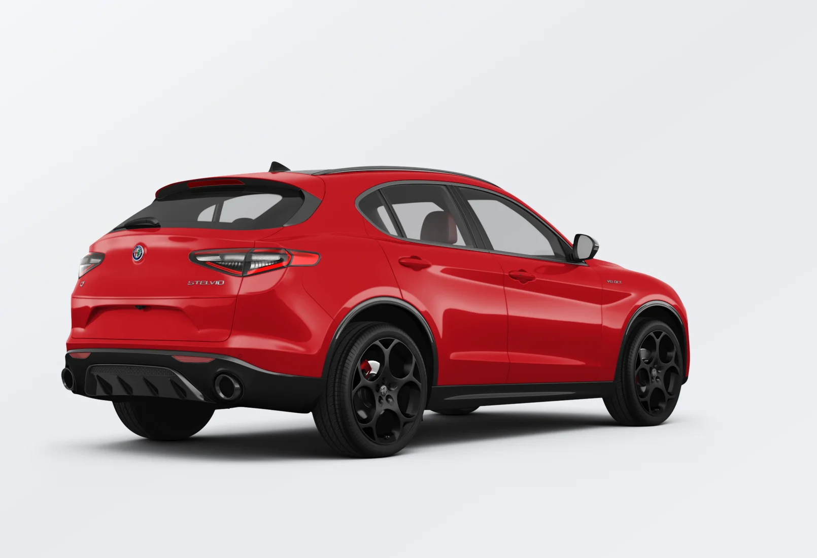 Alfa Romeo Stelvio 2026 lease deal in NYC — rear view