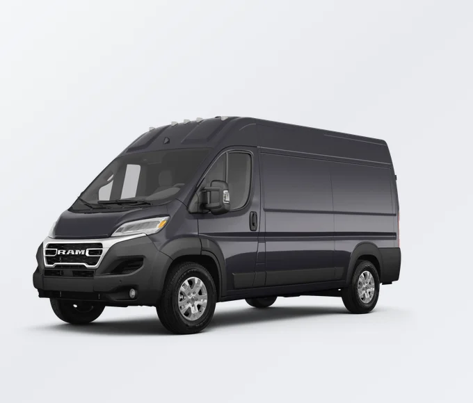 Ram ProMaster 2025 lease deal in NYC — front view