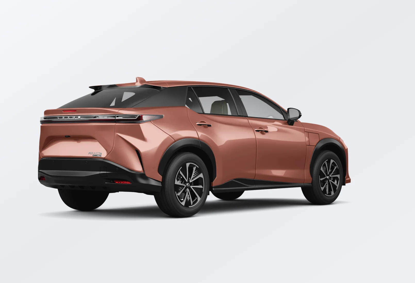 Lexus RZ 450e 2026 lease deal in NYC — rear view