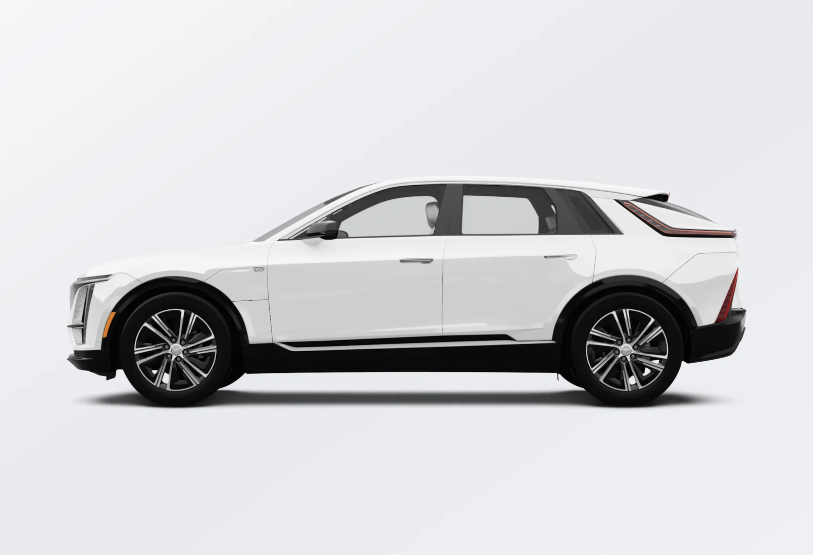 Cadillac LYRIQ 2026 lease deal in NYC — side view
