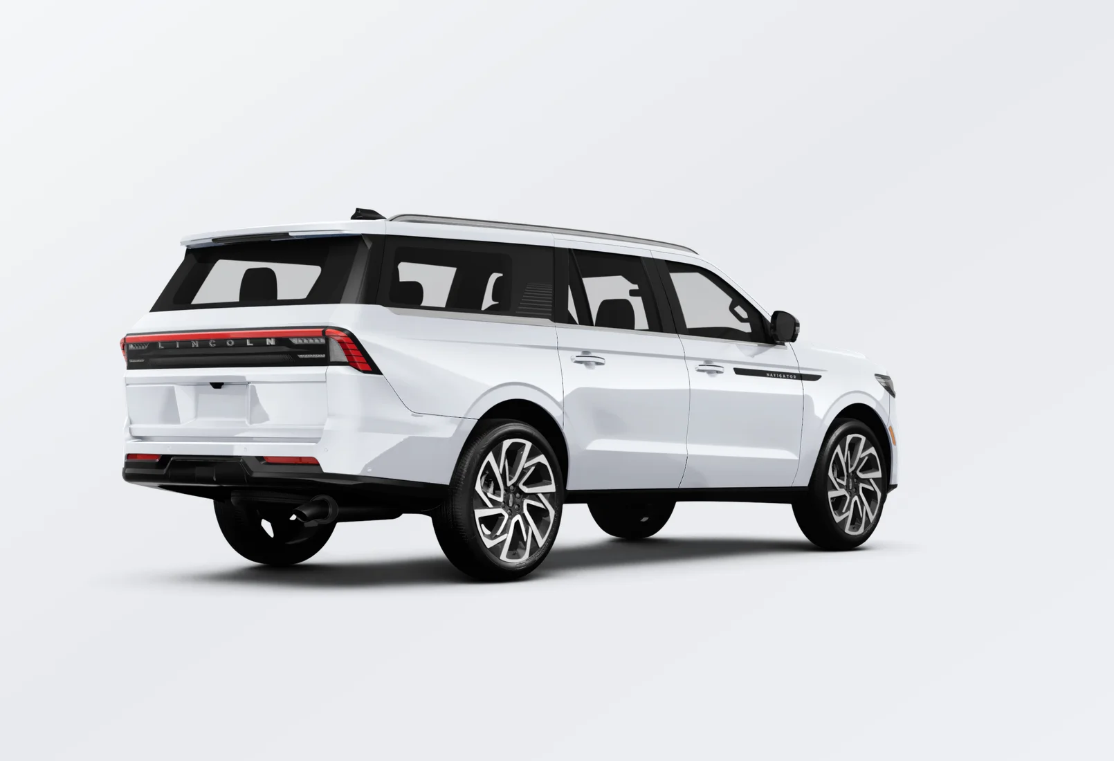 Lincoln Navigator 2025 lease deal in NYC — rear view