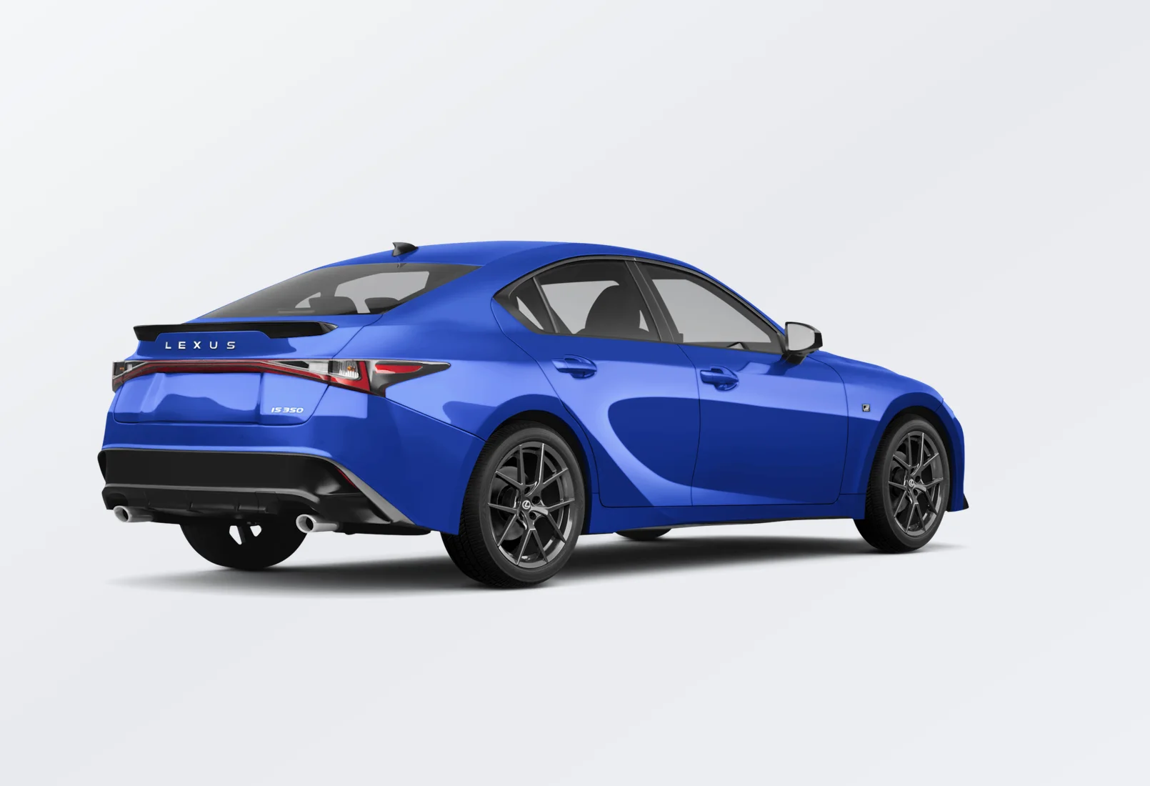 Lexus IS 350 2026 lease deal in NYC — rear view