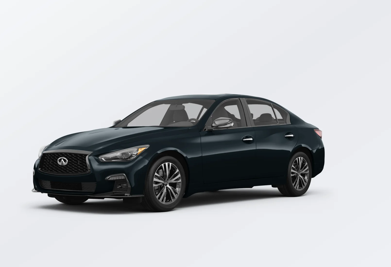 Infiniti Q50 2024 lease deal in NYC — front view