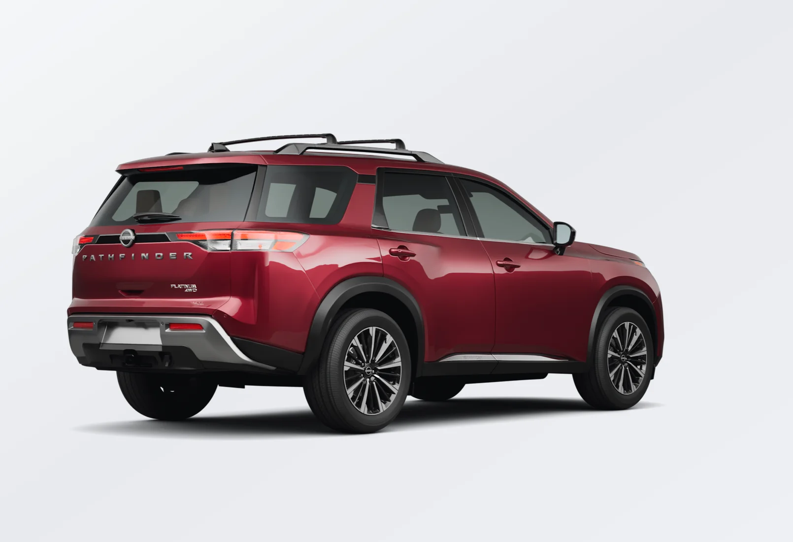 Nissan Pathfinder 2026 lease deal in NYC — rear view