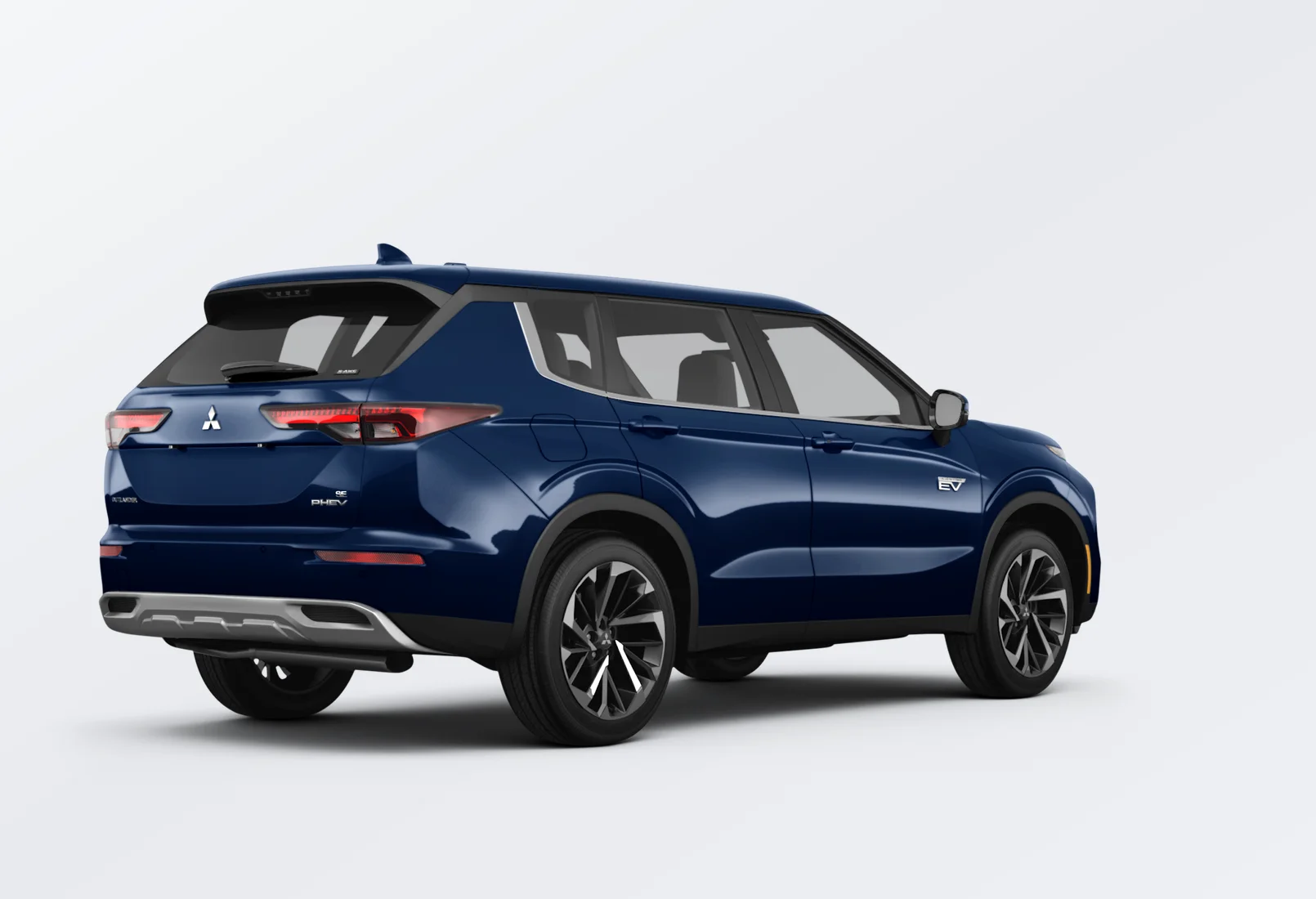 Mitsubishi Outlander PHEV 2025 lease deal in NYC — rear view