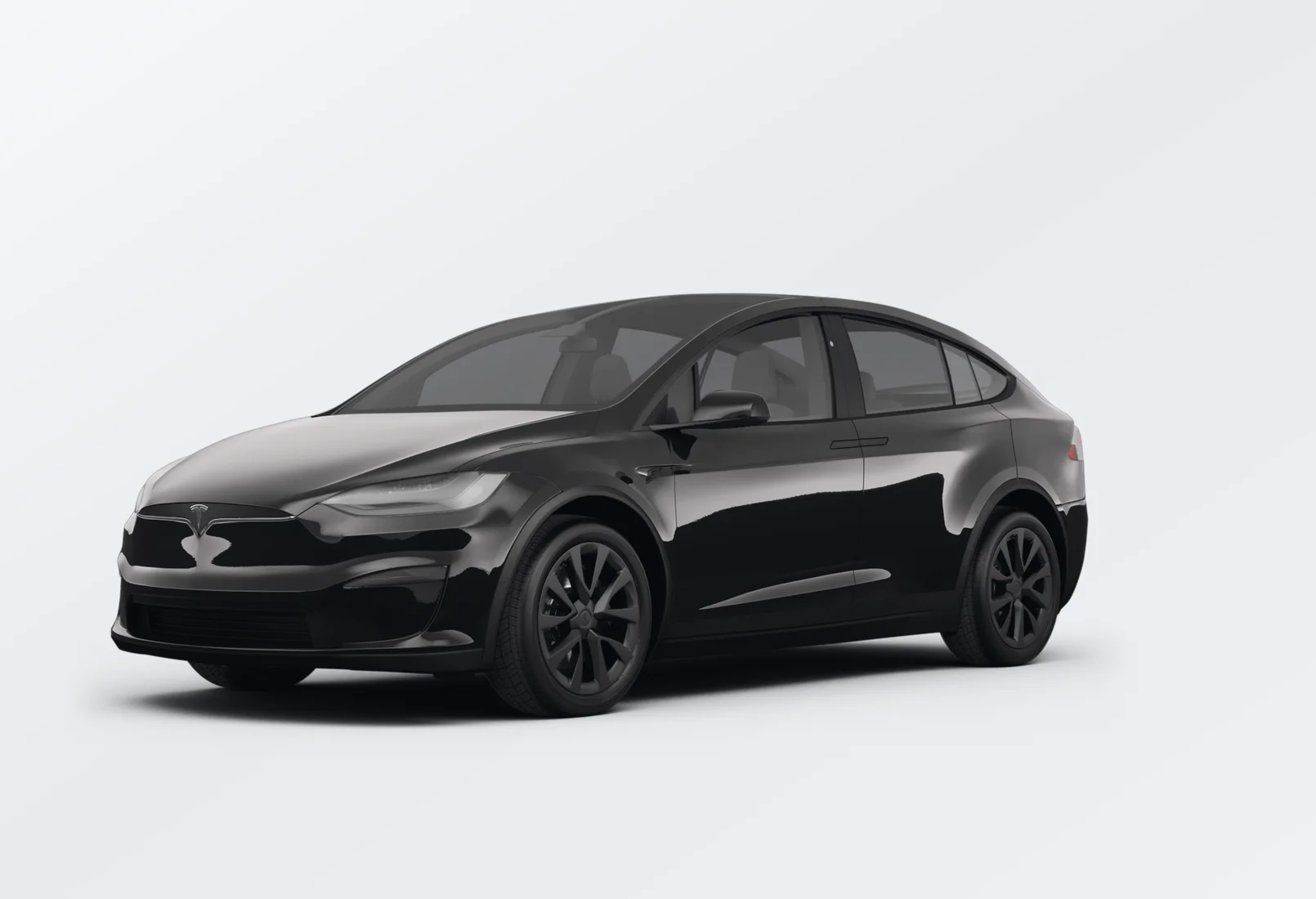 Tesla Model X 2025 lease deal in NYC — front view