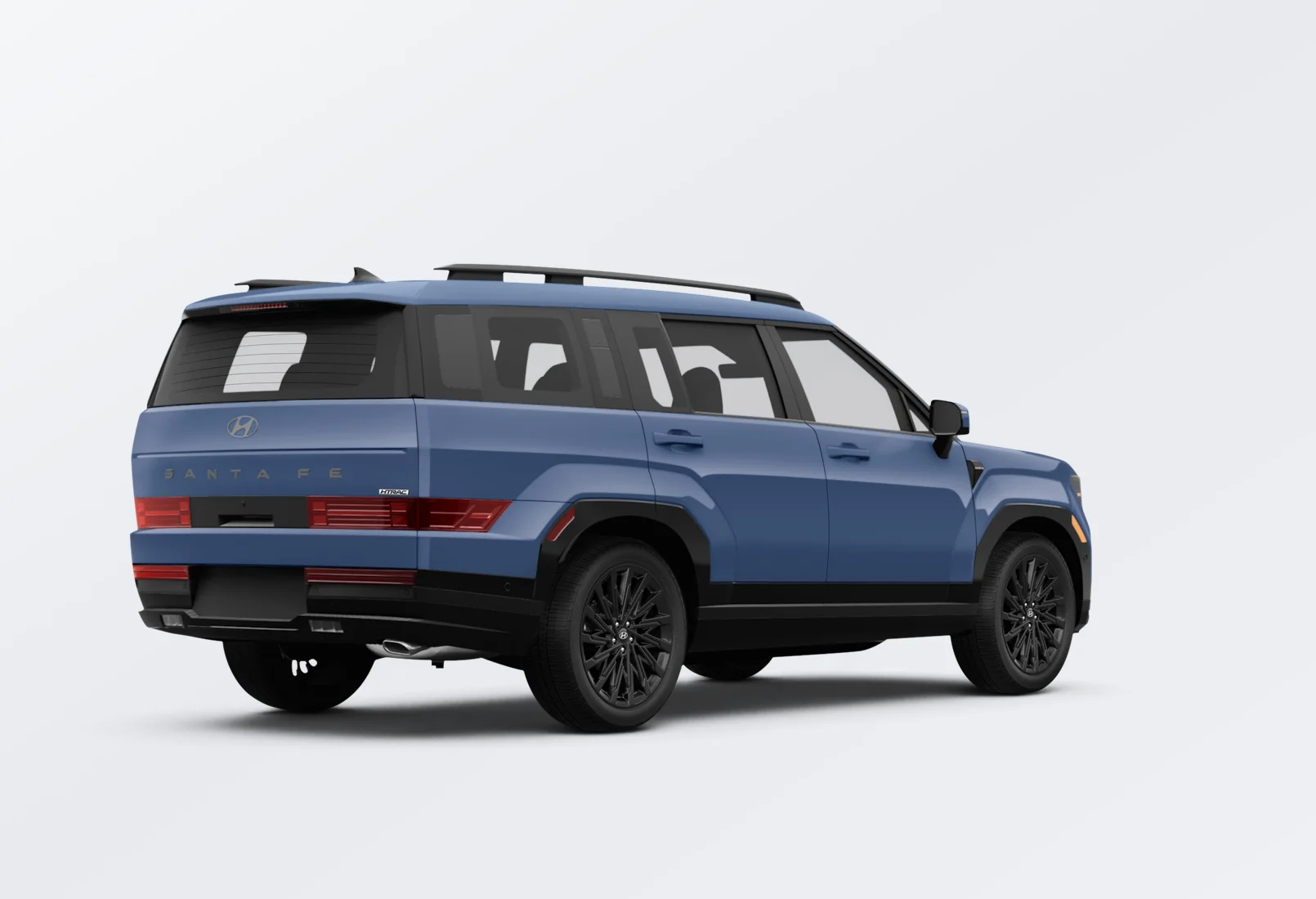 Hyundai Santa Fe 2026 lease deal in NYC — rear view