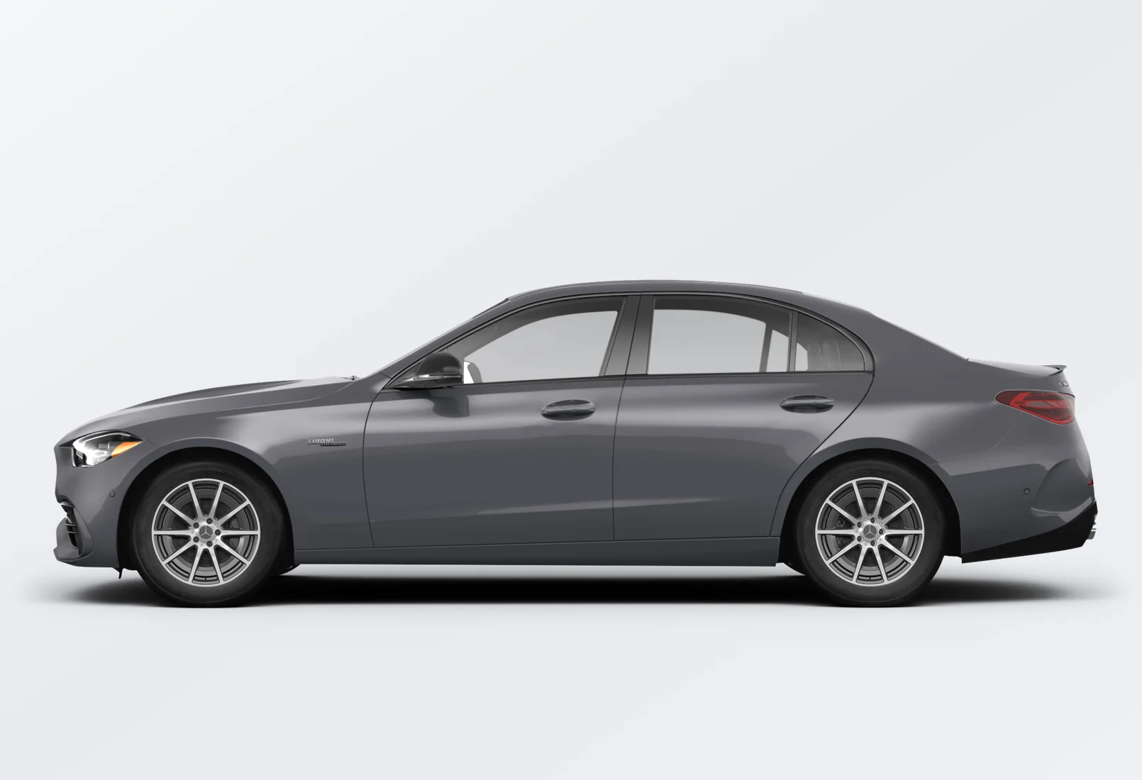 Mercedes-Benz C-Class 2026 lease deal in NYC — side view
