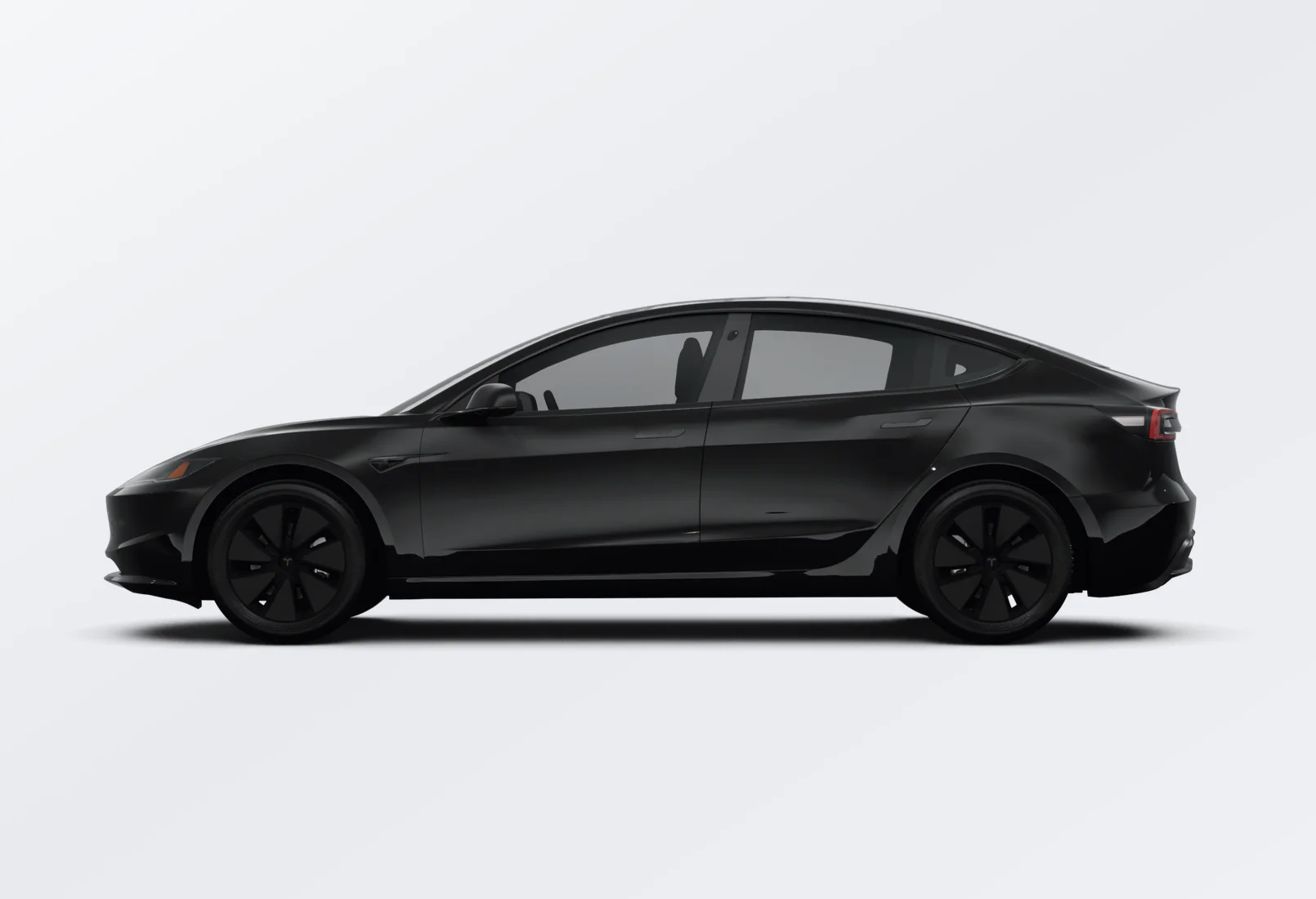 Tesla Model 3 2025 lease deal in NYC — side view