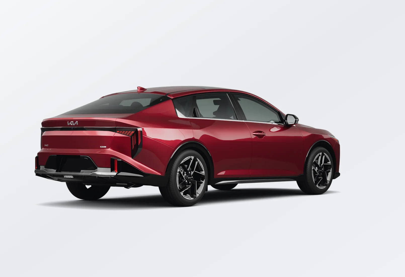Kia K4 2026 lease deal in NYC — rear view