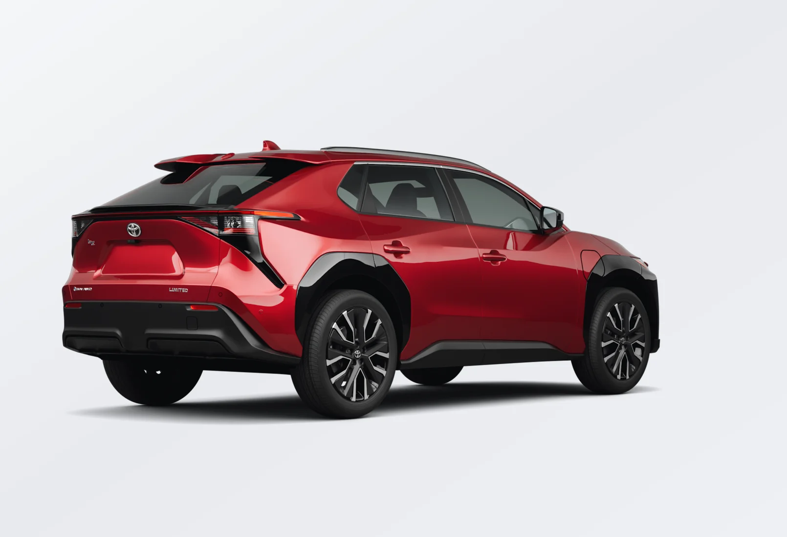 Toyota bZ 2026 lease deal in NYC — rear view