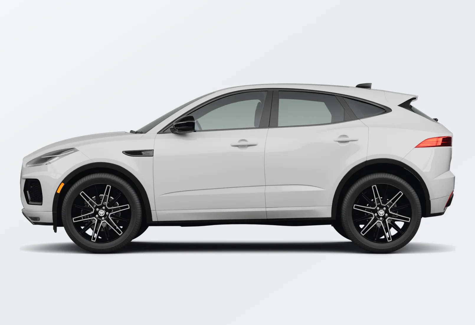 Jaguar E-PACE 2024 lease deal in NYC — side view