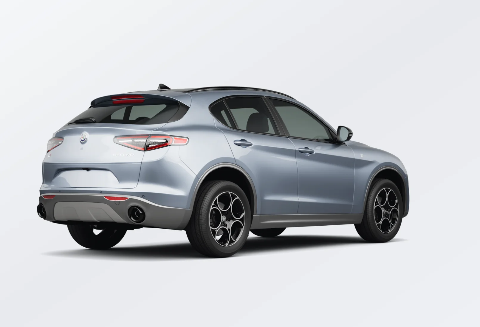Alfa Romeo Stelvio 2024 lease deal in NYC — rear view