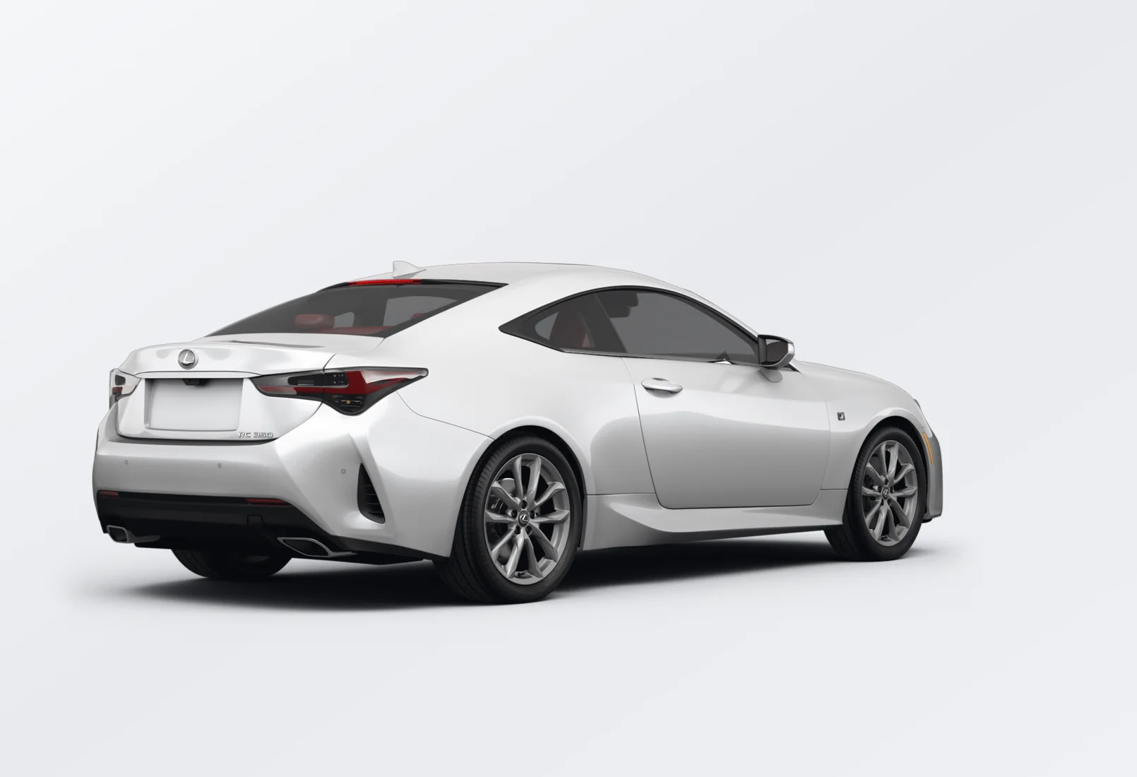 Lexus RC 350 2025 lease deal in NYC — rear view