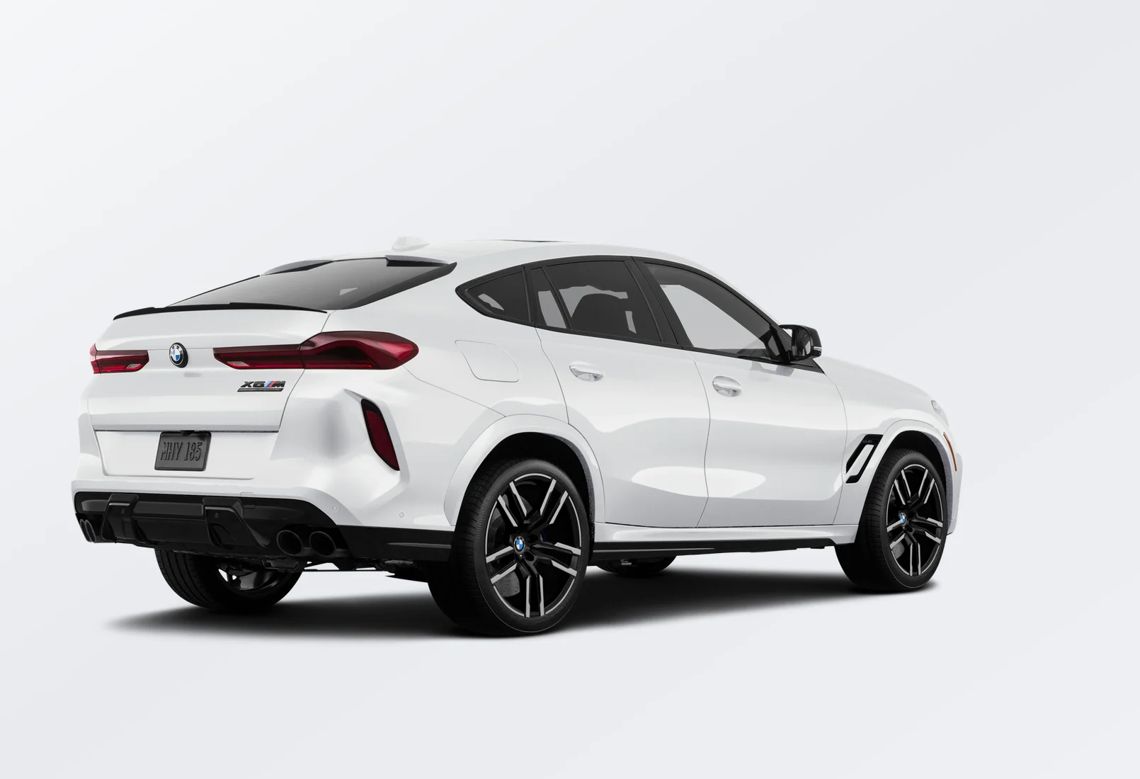 BMW X6 M 2026 lease deal in NYC — rear view