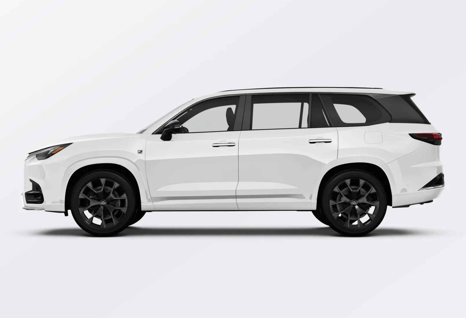 Lexus TX 500h 2026 lease deal in NYC — side view