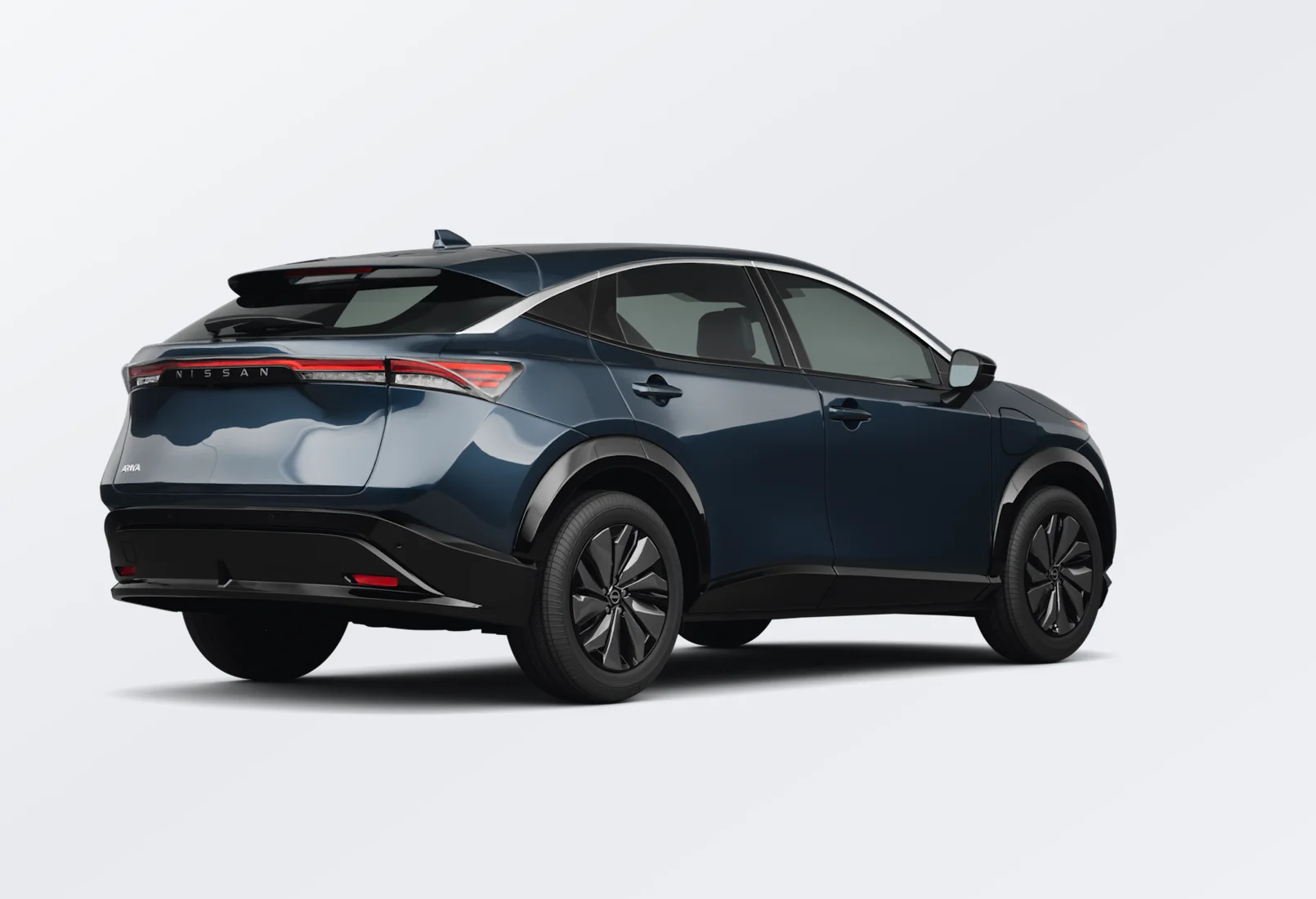 Nissan Ariya 2025 lease deal in NYC — rear view
