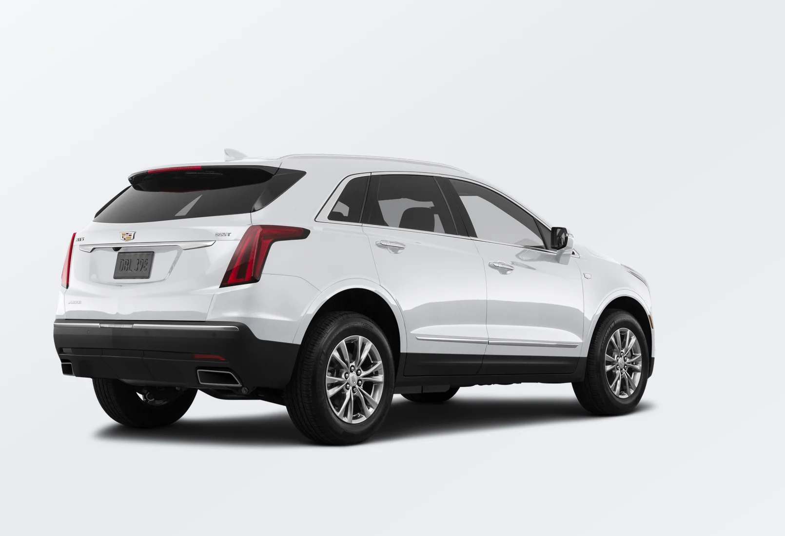 Cadillac XT5 2026 lease deal in NYC — rear view