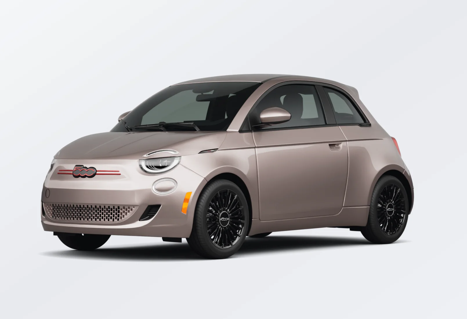 FIAT 500e 2024 lease deal in NYC — front view