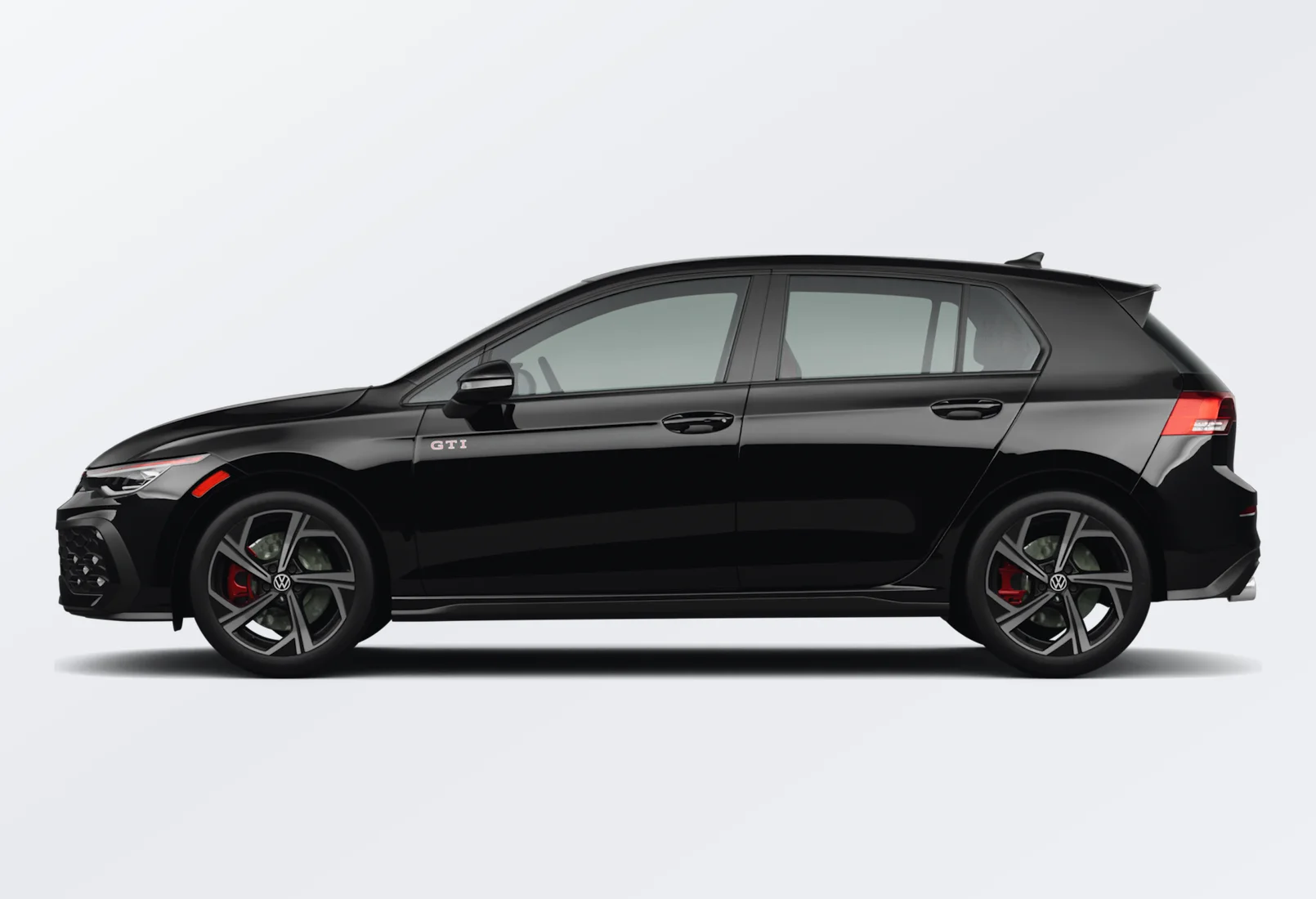 Volkswagen Golf GTI 2026 lease deal in NYC — side view