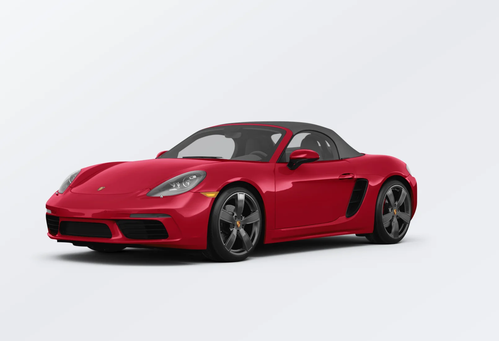 Porsche 718 Boxster 2025 lease deal in NYC — front view