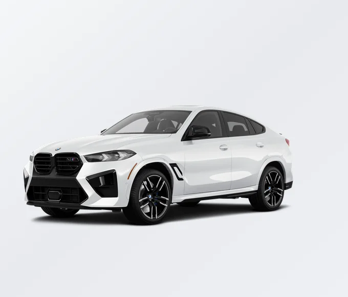 BMW X6 M 2026 lease deal in NYC — front view