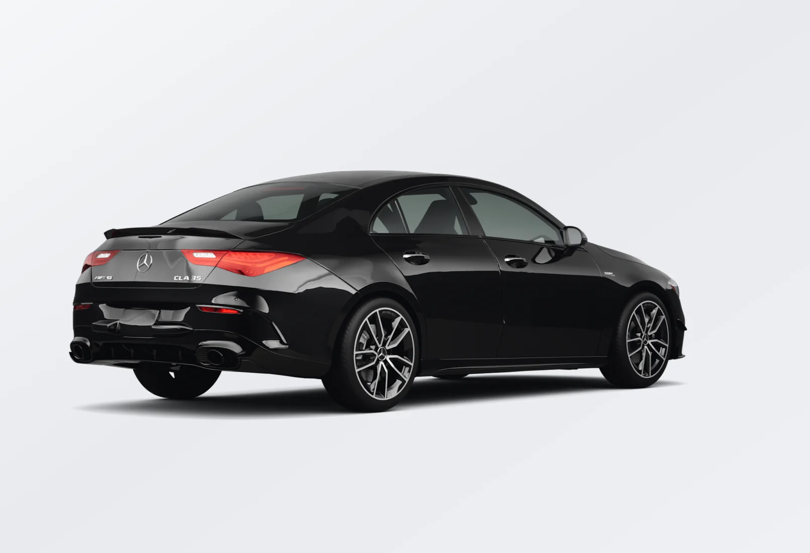 Mercedes-Benz CLA 2026 lease deal in NYC — rear view