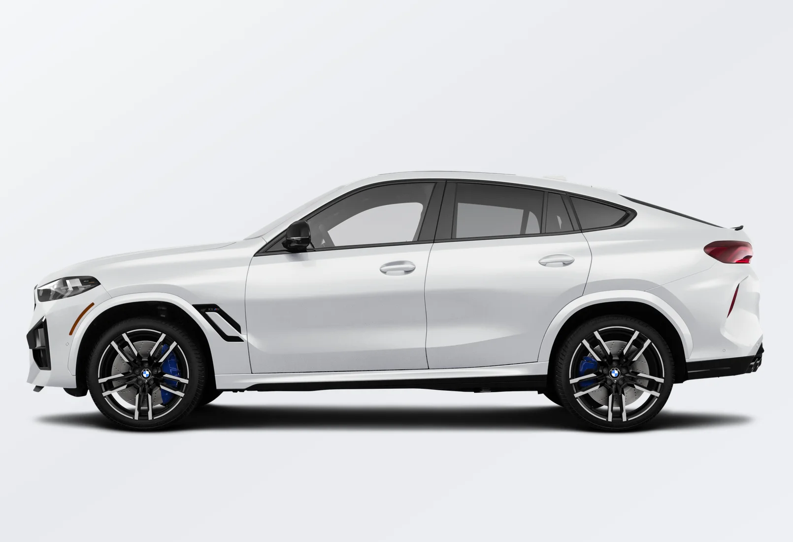 BMW X6 M 2026 lease deal in NYC — side view