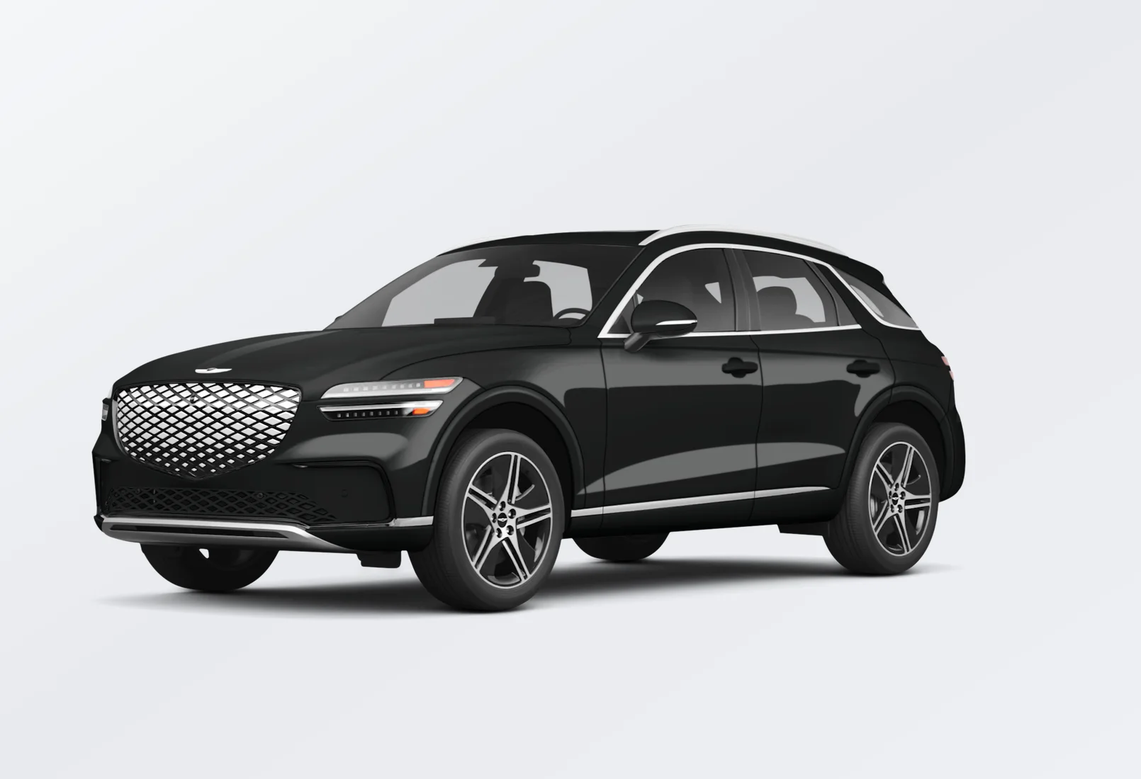 Genesis Electrified GV70 2026 lease deal in NYC — front view
