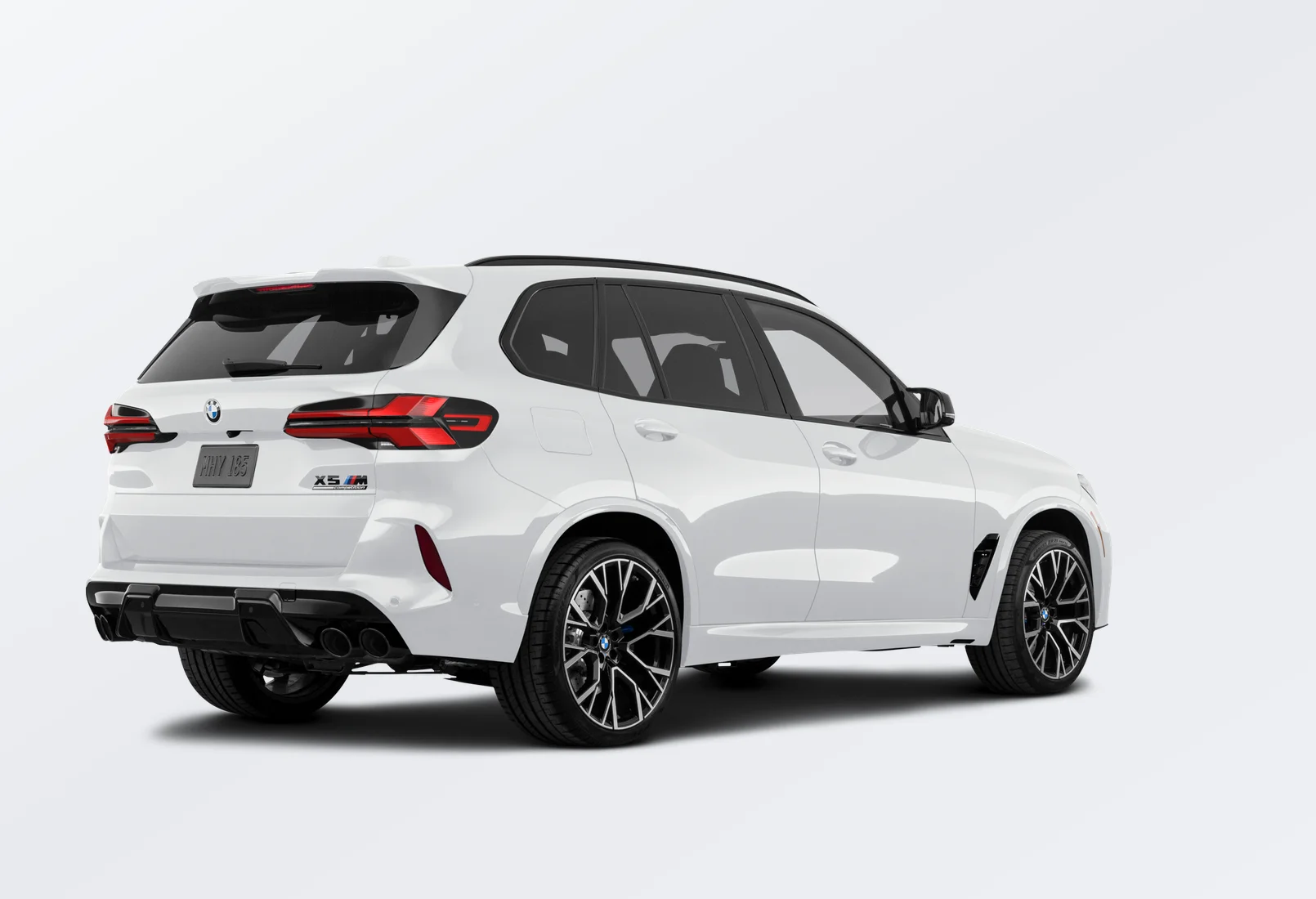 BMW X5 M 2026 lease deal in NYC — rear view