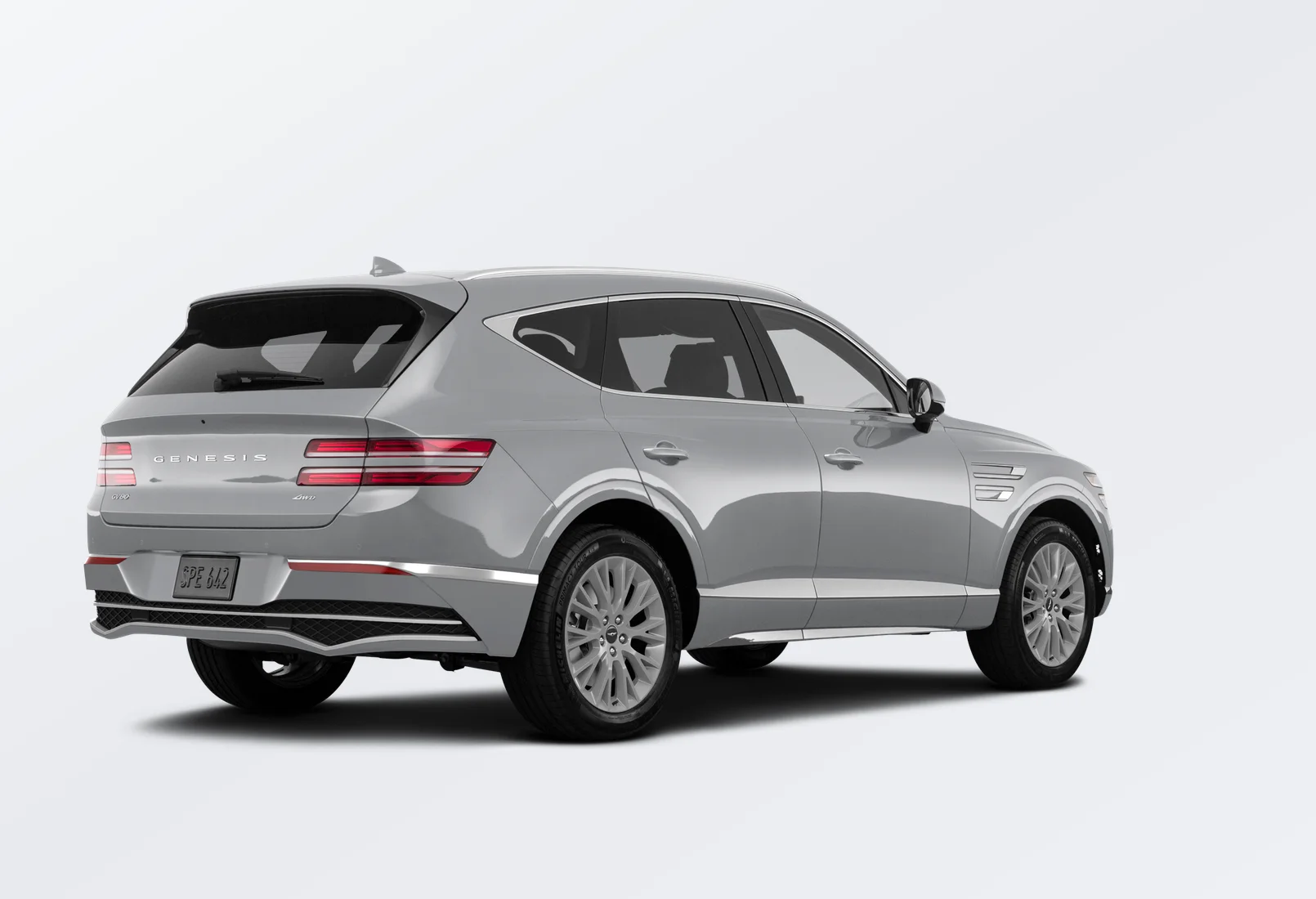 Genesis GV80 2026 lease deal in NYC — rear view