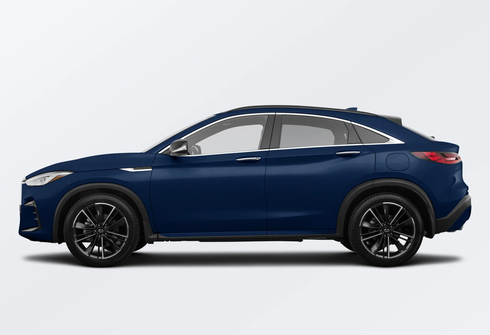 Infiniti QX55 2025 lease deal in NYC — side view