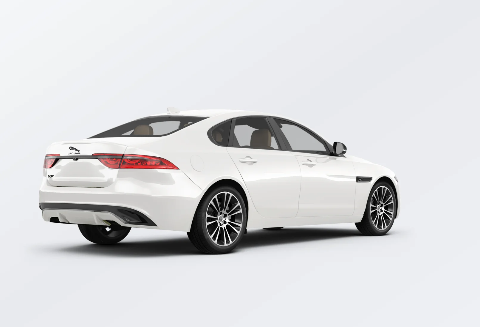 Jaguar XF 2024 lease deal in NYC — rear view