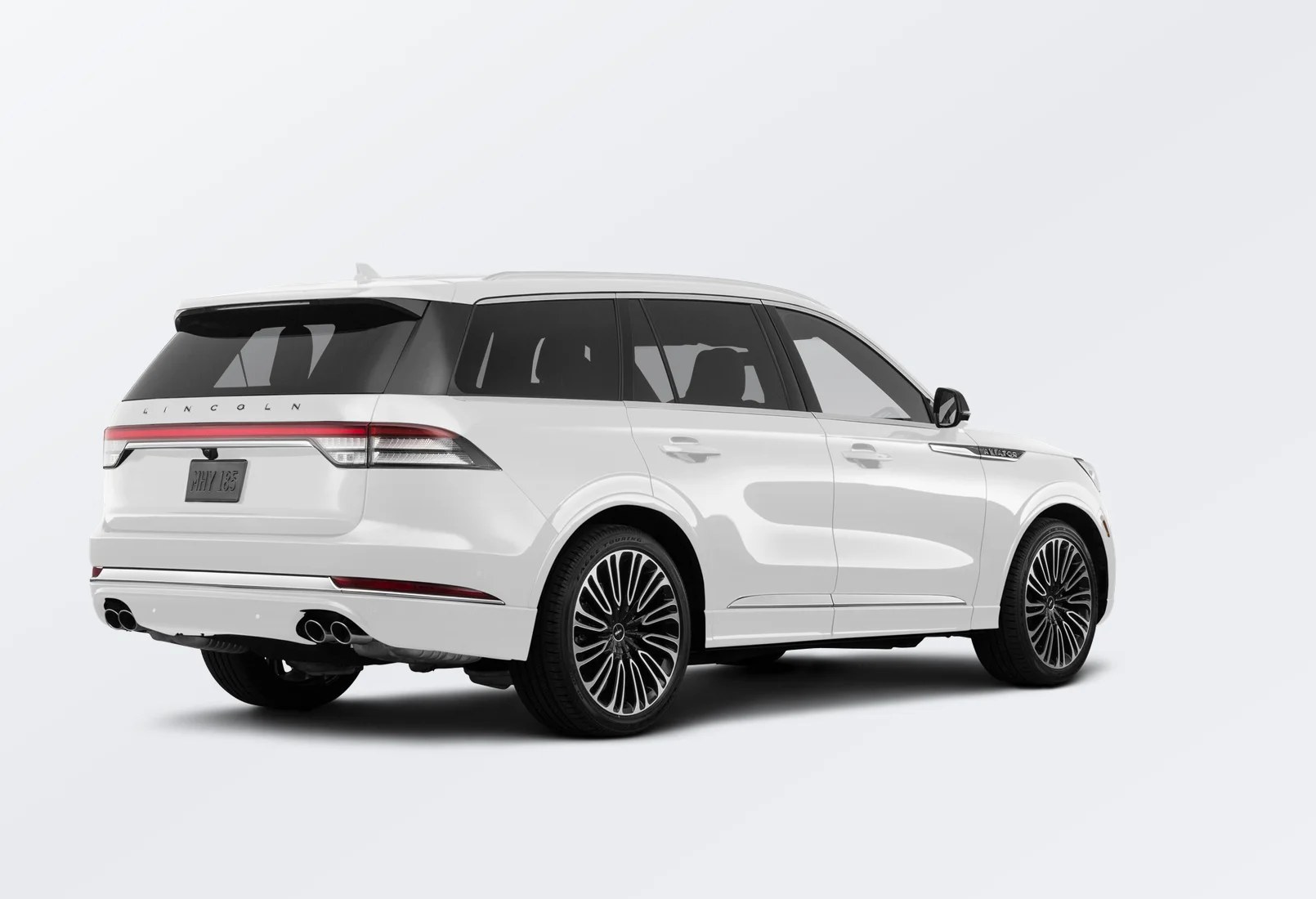 Lincoln Aviator 2025 lease deal in NYC — rear view