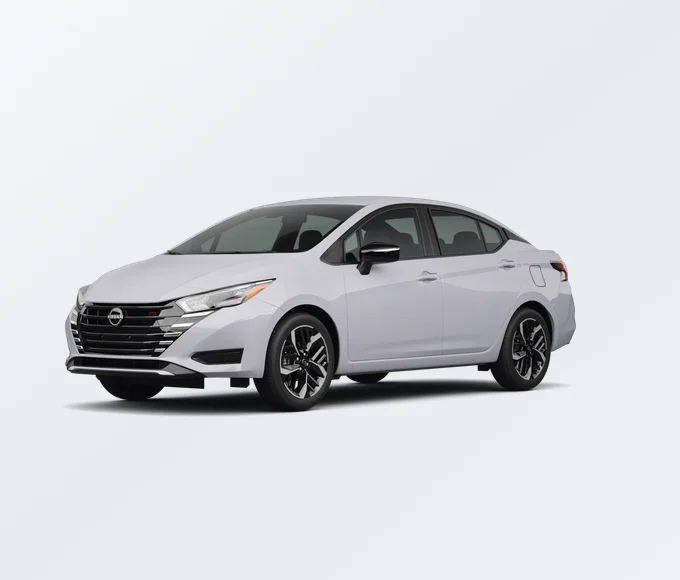 Nissan Versa 2025 lease deal in NYC — front view