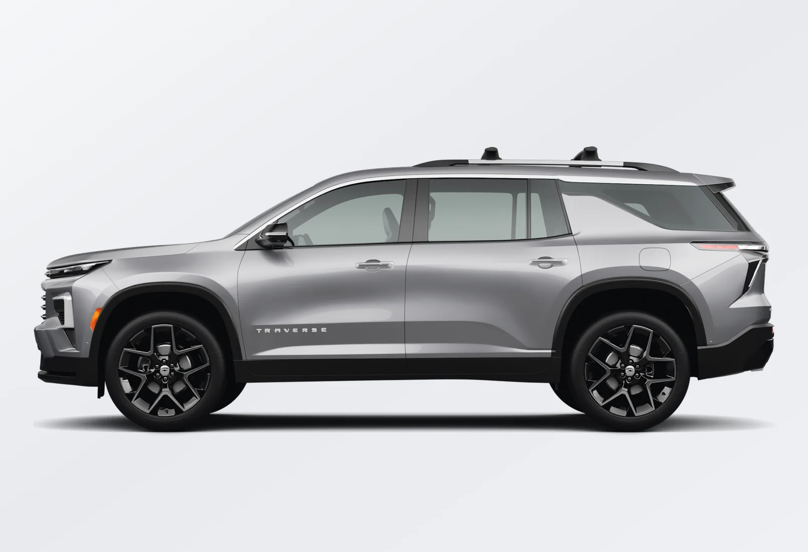 Chevrolet Traverse 2026 lease deal in NYC — side view