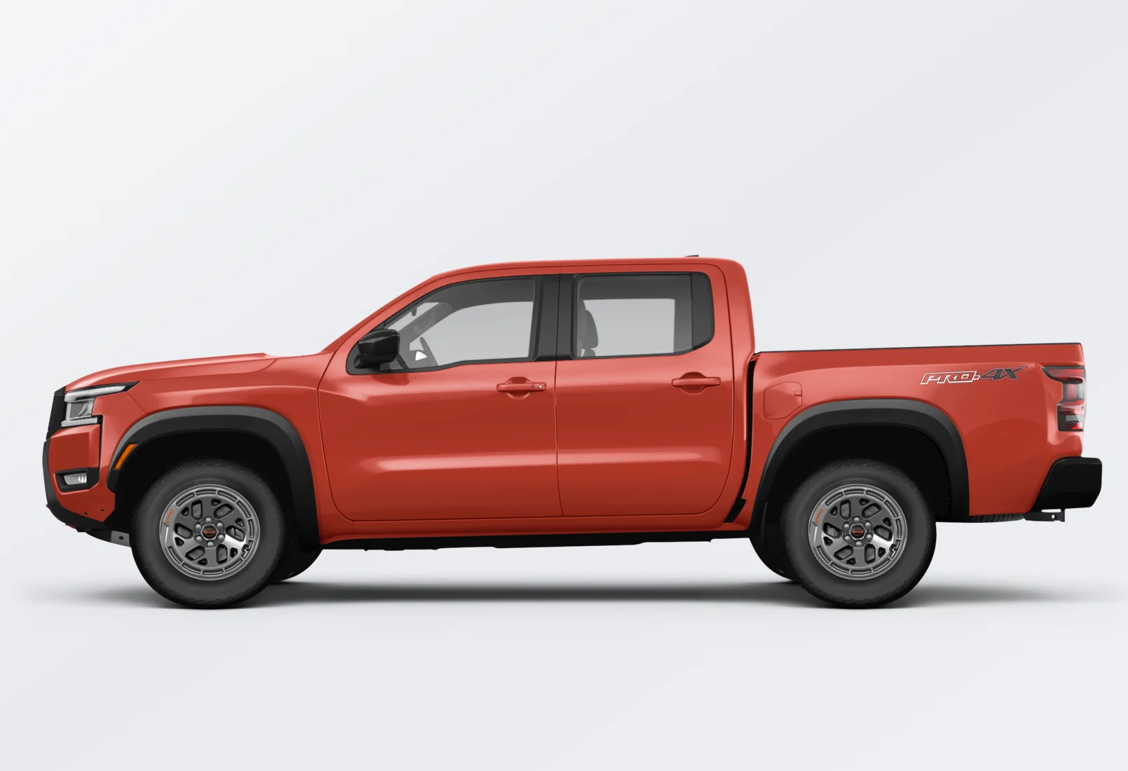 Nissan Frontier 2026 lease deal in NYC — side view