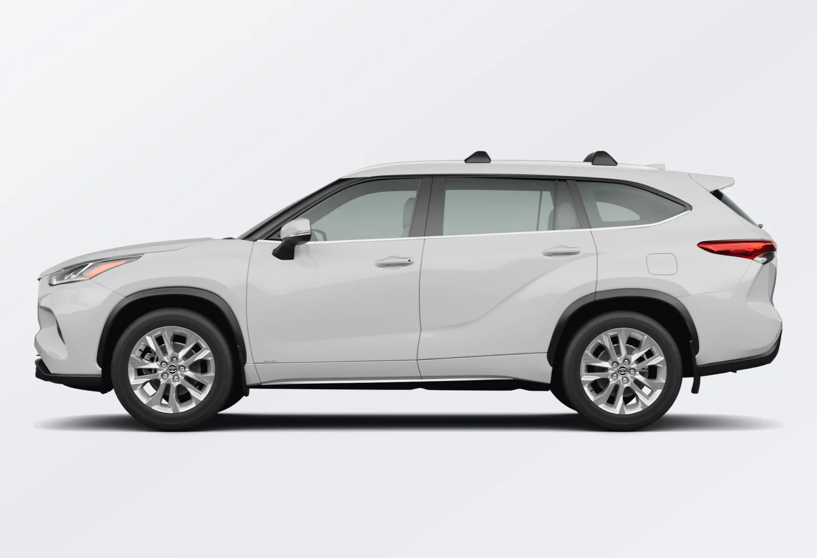 Toyota Highlander Hybrid 2025 lease deal in NYC — side view