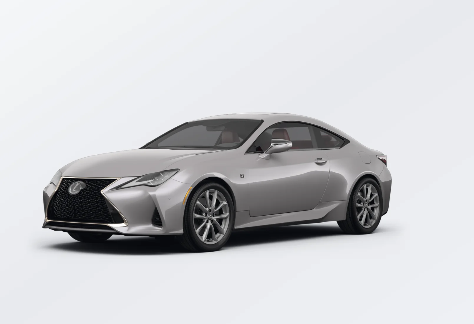 Lexus RC 350 2025 lease deal in NYC — front view