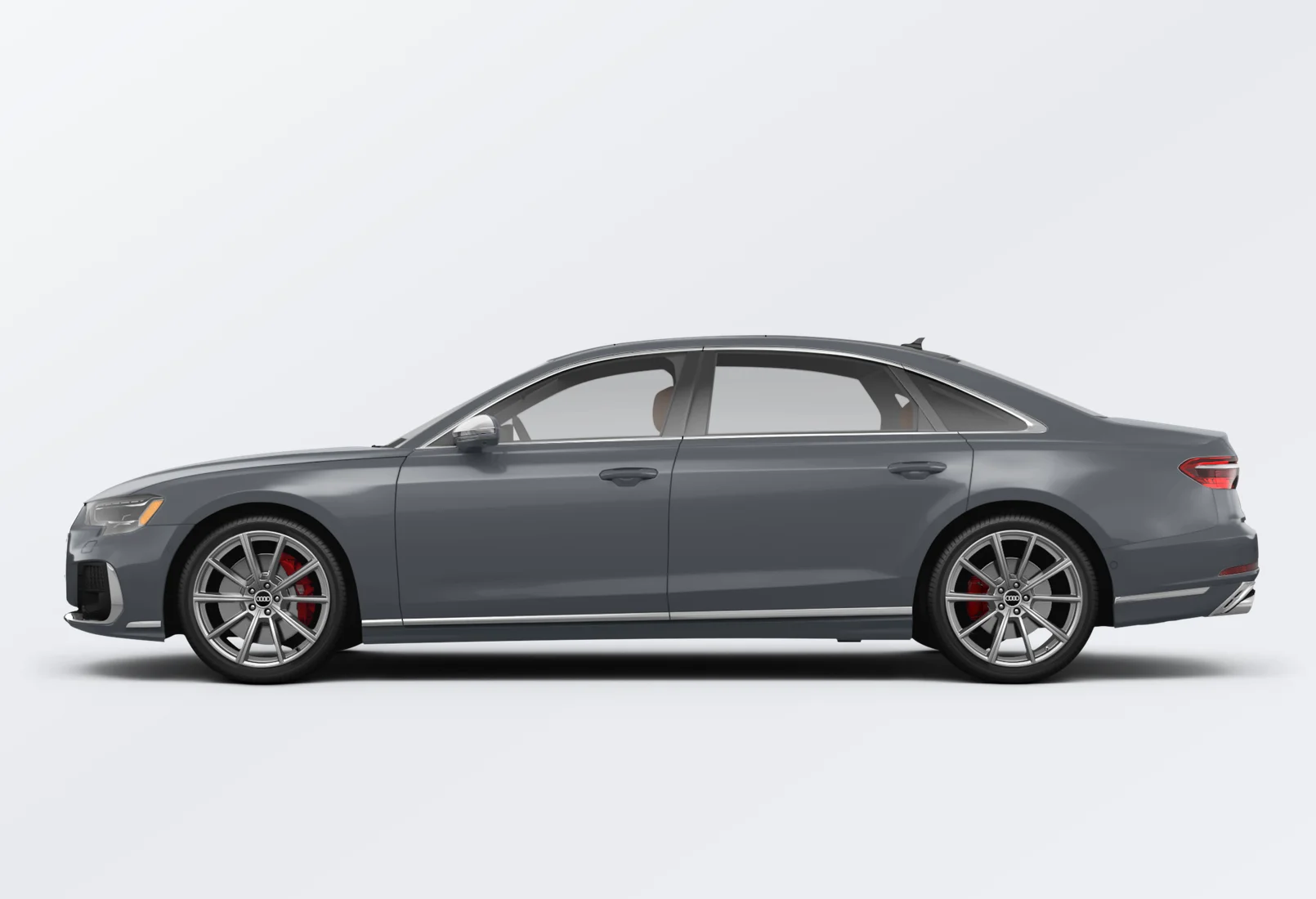 Audi S8 2026 lease deal in NYC — side view
