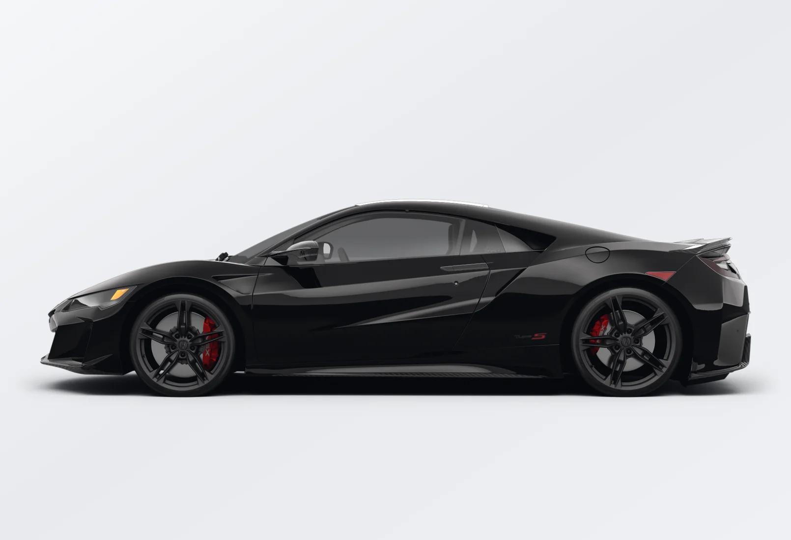 Acura NSX 2022 lease deal in NYC — side view