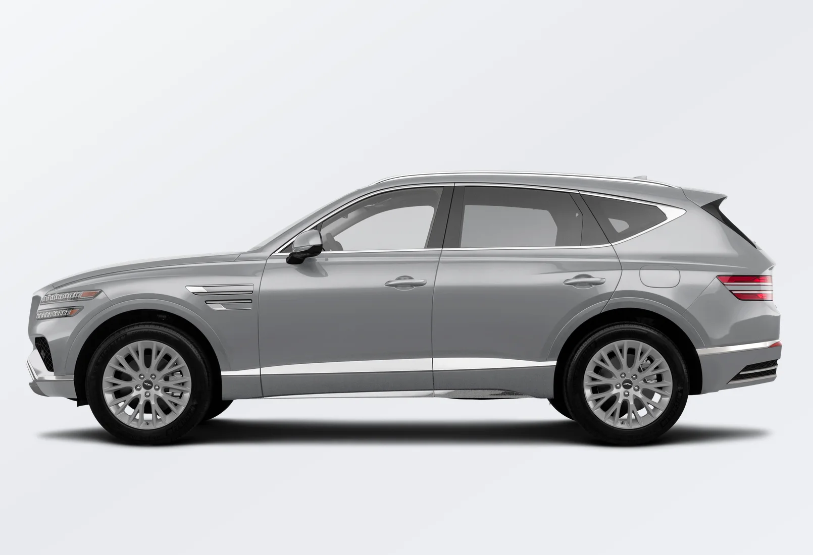 Genesis GV80 2026 lease deal in NYC — side view
